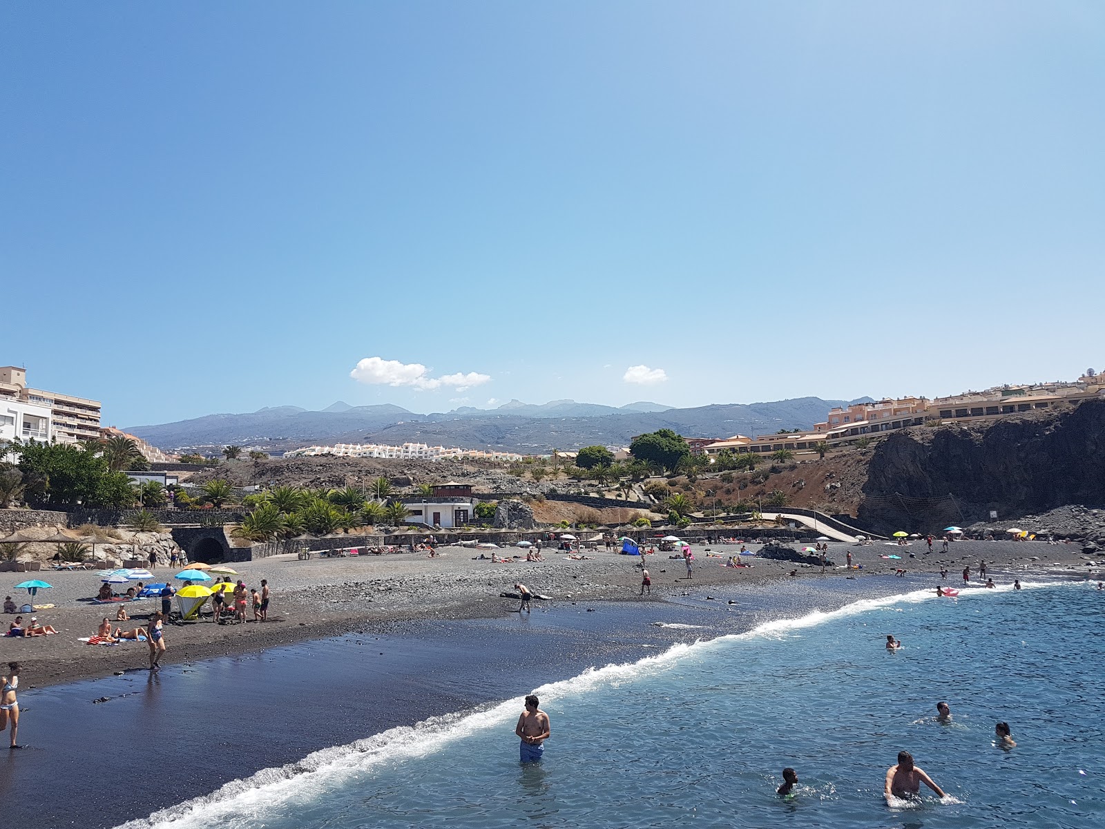 Photo de Playa de Ajabo avec petite baie