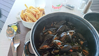 Moules-frites du Restaurant français Le Jardin Romain à Saint-Trojan-les-Bains - n°4