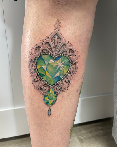 Explore linear tattoo ideas, creative tattoo ideas in Mansfield, available at Envious Ink