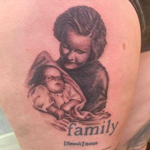 Explore law enforcement tattoo ideas, creative tattoo ideas in Marietta, available at Lure Tattooing & Piercing LLC