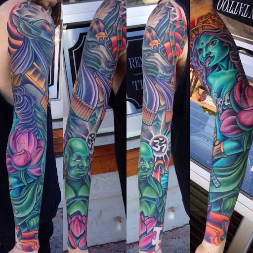 Explore interstellar tattoo ideas, creative tattoo ideas in San Diego, available at Remington Tattoo Parlor