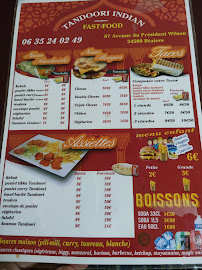 Tandoori Fast-Food à Béziers menu