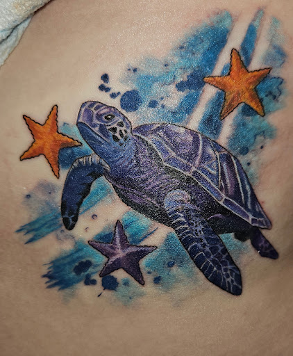 Explore godfather tattoo ideas, creative tattoo ideas in Orlando, available at Hart & Huntington Tattoo Co. Orlando