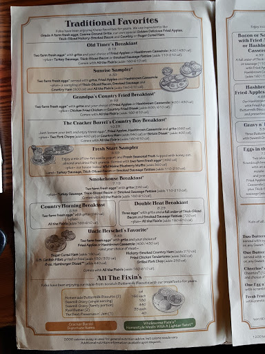 American Restaurant «Cracker Barrel Old Country Store», reviews and photos, 9214 Park W Blvd, Knoxville, TN 37923, USA