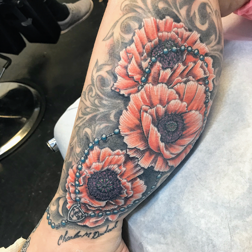 Explore english tattoo ideas, creative tattoo ideas in Hanover, available at Gypsy Skull Tattoo