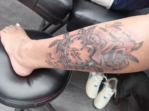 Explore hand tattoo ideas simple, creative tattoo ideas in Willis, available at Half Pint Tattoo Studio