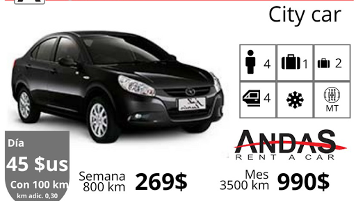 Andas Rent a Car - SCZ