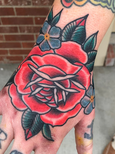 Explore ford tattoo ideas, creative tattoo ideas in Richmond, available at Wildwood Flower Tattoo