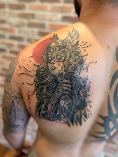 Explore father and son tattoo ideas, creative tattoo ideas in Sauk City, available at The Madison Tattoo Company
