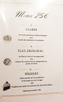 Restaurant Chez ttotte à Hélette (le menu)