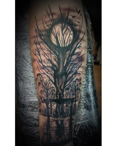 Explore everest tattoo ideas, creative tattoo ideas in Bridgeport, available at Breaking skin tattoo and body piercing