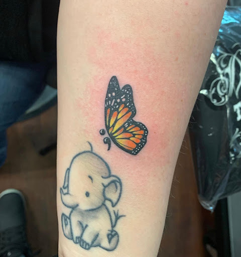 Explore satanic tattoo ideas, creative tattoo ideas in Hastings, available at Distinctive INK Tattoo LLC