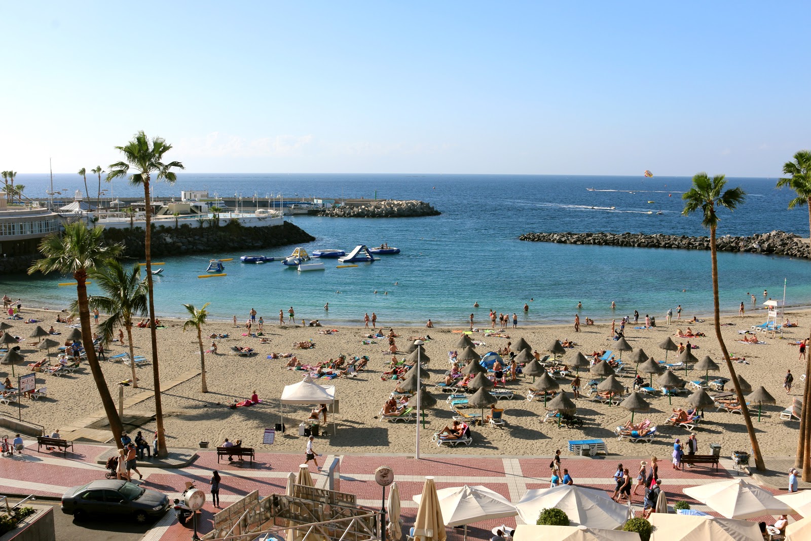 Photo of Playa de la Pinta with bright fine sand surface
