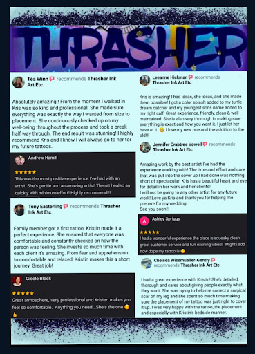 Explore small beach tattoo ideas, creative tattoo ideas in Hillsboro, available at Reflections Art Gallery and Studio