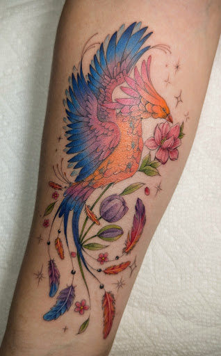 Explore crohn's disease tattoo ideas, creative tattoo ideas in Goose Creek, available at Red Kirin Tattoo