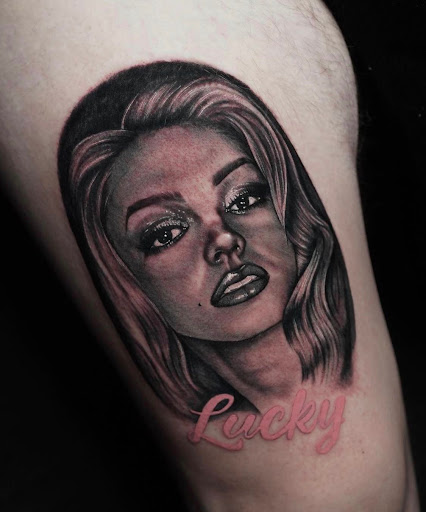 Explore neck sleeve tattoo ideas, creative tattoo ideas in New York, available at Red Baron Ink Tattoo and Piercing