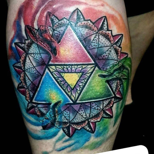 Explore mens back tattoo idea, creative tattoo ideas in Yucca Valley, available at Strata Tattoo Lab LLC