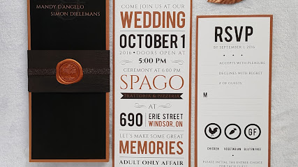 D'Angelos - Invitations and Design