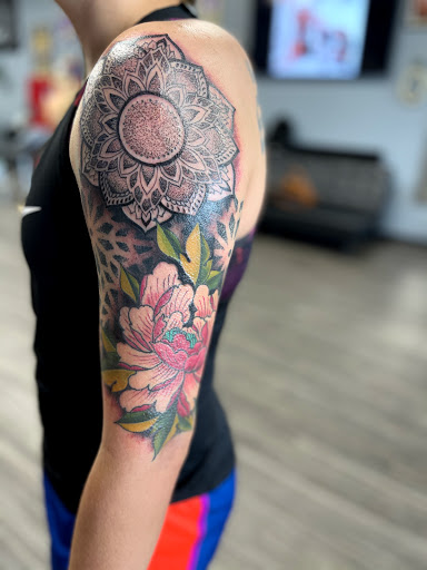Explore smiley face tattoo ideas, creative tattoo ideas in Grovetown, available at Triumph Tattoo Company