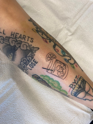 Explore jack daniels tattoo ideas, creative tattoo ideas in Los Angeles, available at Through Your Skin Body Piercing And Tattoos