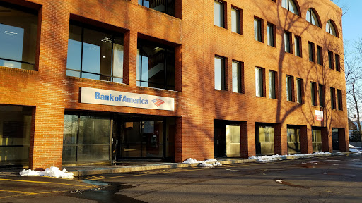 Bank of America with Drive-thru ATM in Andover, Massachusetts