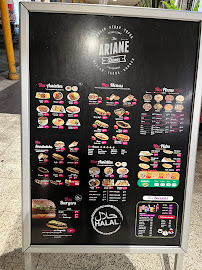 Restaurant Pizza Kebab Ariane à Strasbourg menu