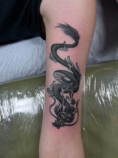 Explore wolverine tattoo ideas, creative tattoo ideas in Hinesville, available at Dark Horse Art Studios