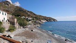 Foto von Chiessi Beach mit eine gerade küstenlinie