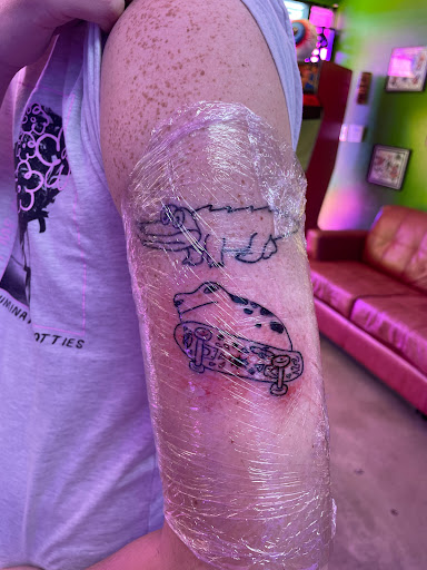 Explore tattoo ideas for daughter and father, creative tattoo ideas in Arlington, available at The Chosen One Ink