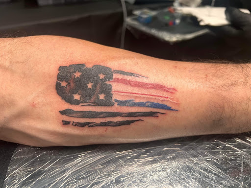 Explore tattoo ideas for thigh, creative tattoo ideas in Adrian, available at Good Life Tattoo Co.