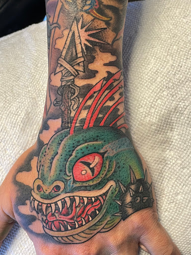 Explore liam tattoo ideas, creative tattoo ideas in Georgetown, available at Iron Rite Tattoo South