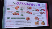 Menu / carte de Pizza Lanka à Aubervilliers