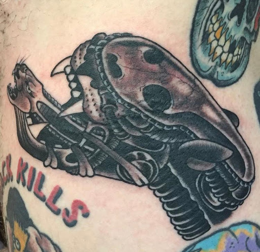 Explore stomach tattoo ideas for men, creative tattoo ideas in Jacksonville, available at TrueLove Tattoo