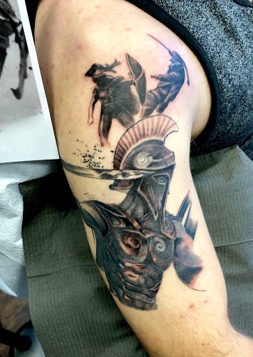 Explore angel number tattoo ideas, creative tattoo ideas in Snohomish, available at Collective Image Tattoo