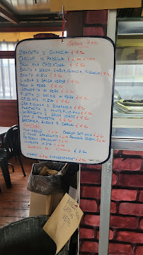 Restaurant Trattoria Di Strada La Sgranata à Calenzano (le menu)