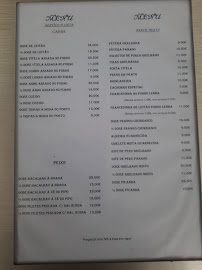 Menu du Forno dos leitões à Medas