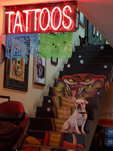 Explore charmander tattoo ideas, creative tattoo ideas in Los Angeles, available at Tinta Rebelde hardcore tattoo