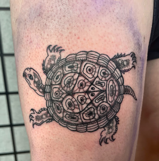 Explore birth date tattoo idea, creative tattoo ideas in Barre, available at HINTERLAND TATTOO