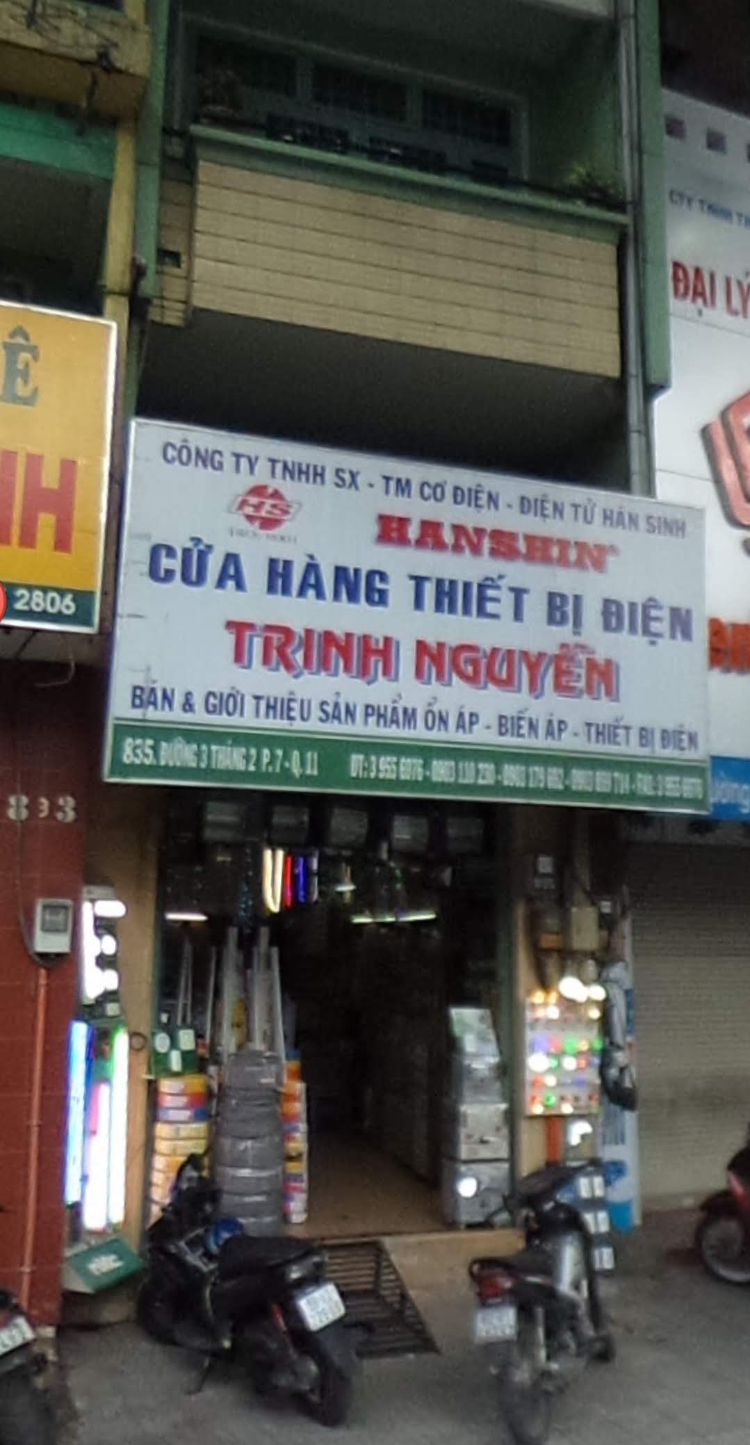 Cửa hàng thiết bị điện Trinh Nguyễn.