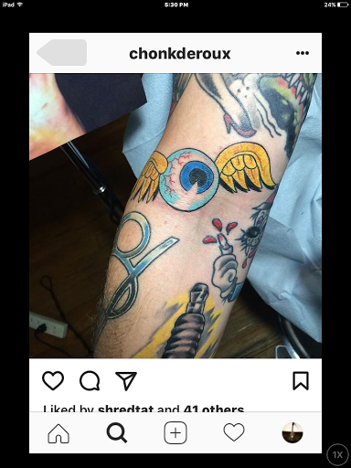 Explore tiger tattoo ideas for men, creative tattoo ideas in Saint Augustine, available at Ms. Deborahs Fountain of Youth Tattoo & Body Piercing