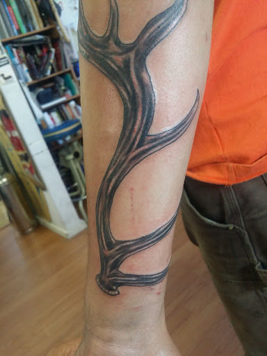 Explore st michael tattoo ideas, creative tattoo ideas in Wenatchee, available at Rebels Tattoo Studio
