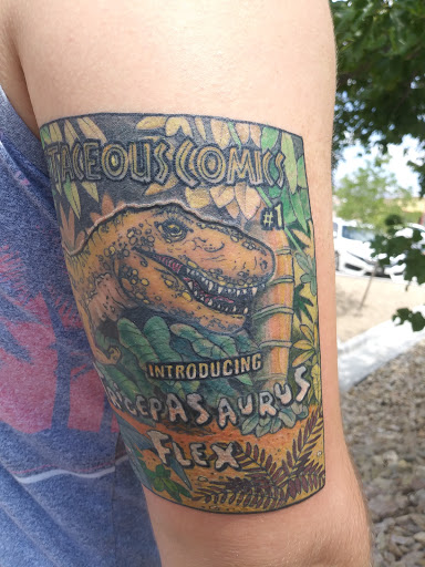 Explore kill bill tattoo ideas, creative tattoo ideas in Las Cruces, available at Camino Tattoo Studio & Art Gallery