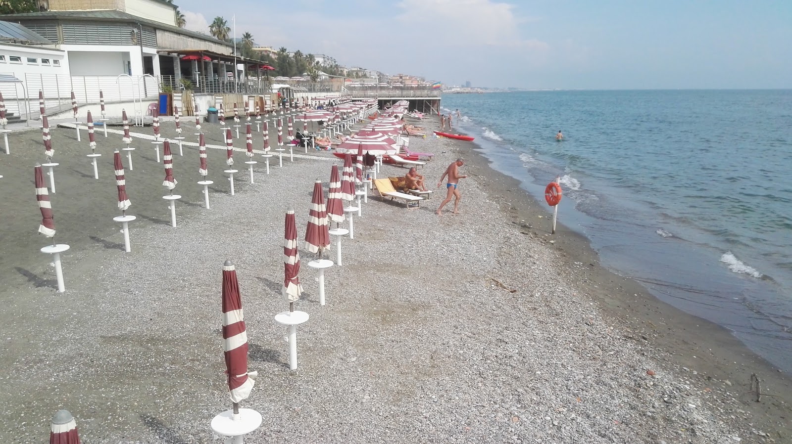 Photo of Salerno beach II with blue water surface