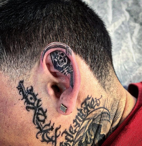 Explore roman numeral tattoo ideas for females, creative tattoo ideas in Lockeford, available at Lucky You Tattoos Lockeford