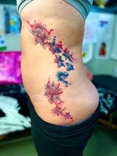 Explore fire fighter tattoo ideas, creative tattoo ideas in Rowlett, available at Fresh Image Tattoo Studios