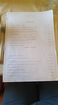 Ristorante La Cecca à Capannori menu