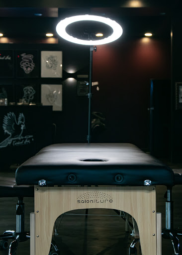 Explore crystal ball tattoo ideas, creative tattoo ideas in Mentor, available at Cardinal Ink