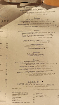 Restaurant français La Digue de Villers à Villers-sur-Mer (la carte)