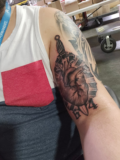 Explore black and gray tattoo ideas, creative tattoo ideas in Chatsworth, available at Old English Tattoo Studio