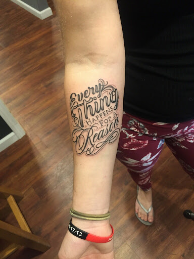 Explore thigh tattoo ideas woman, creative tattoo ideas in Webster, available at The Modified Collective
